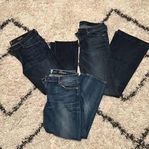 7 for all mankind size 30 jeans